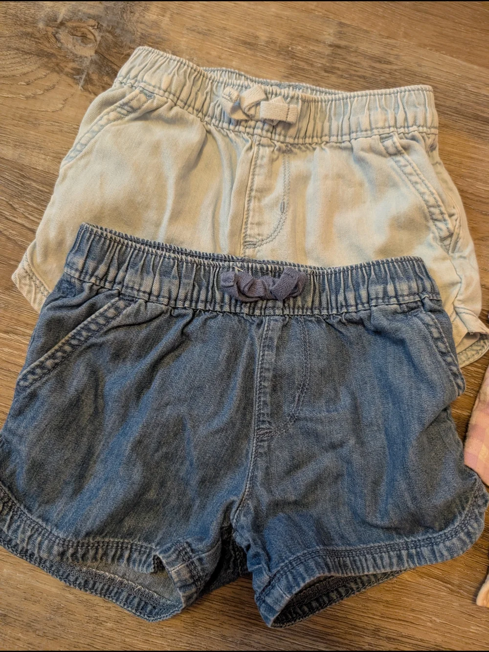 Girls' Shorts Bundle - Lilac, Light Blue, Denim, Tie-Dye, Gingham
